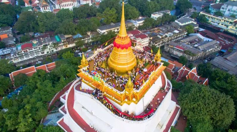 Wat Saket (Golden Mount), Bangkok, Thailand